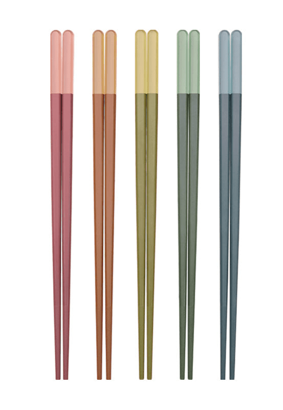 CHOP SUEY CLUB Alloy Chopsticks, Set of 5 - lily & onyx