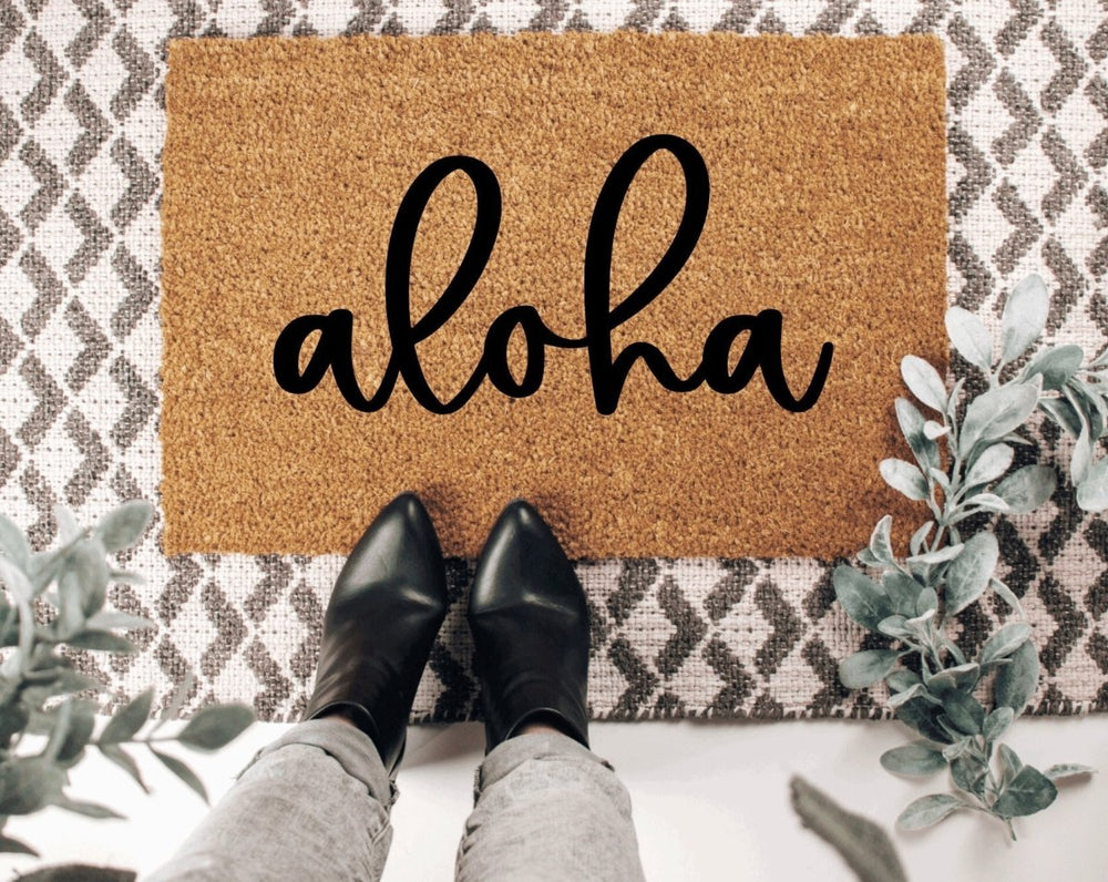 The Doormat Co. Aloha Doormat - lily & onyx