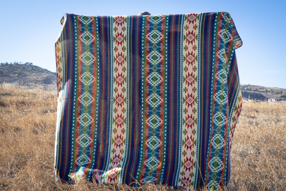 Alpaca Threadz Handmade Alpaca Wool Blanket - Galapagos | Queen Size