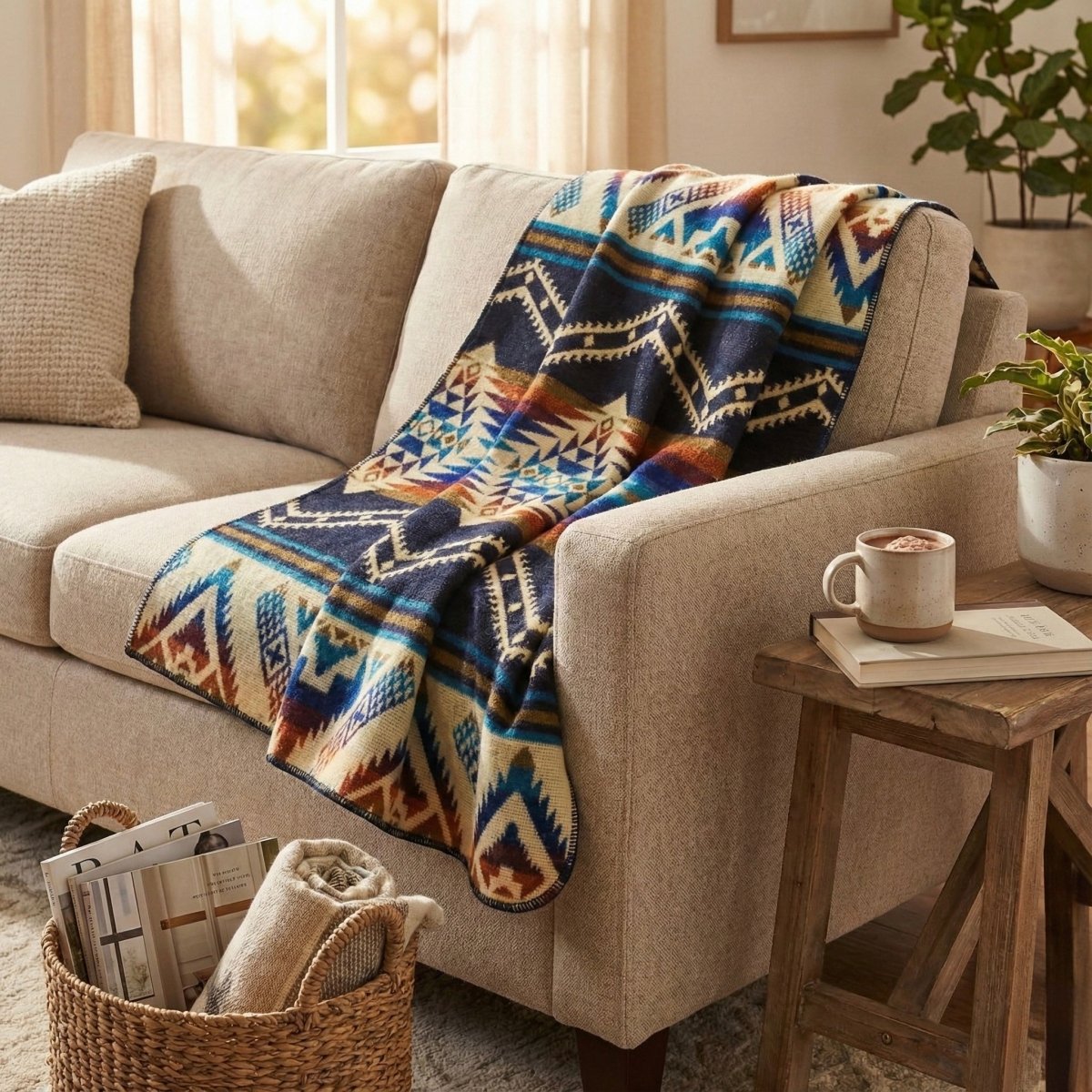 Alpaca Threadz Handmade Alpaca Wool Blanket – Rio | Queen & Throw Sizes