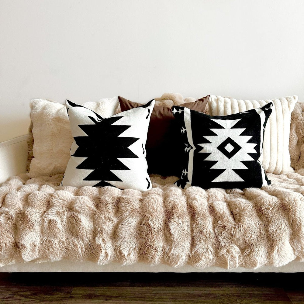 
                      
                        Busa Designs Alpine Faux Fur Pillow Cover - lily & onyx
                      
                    