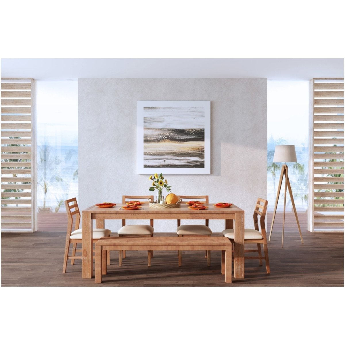 Alpine Furniture Aiden Dining Table