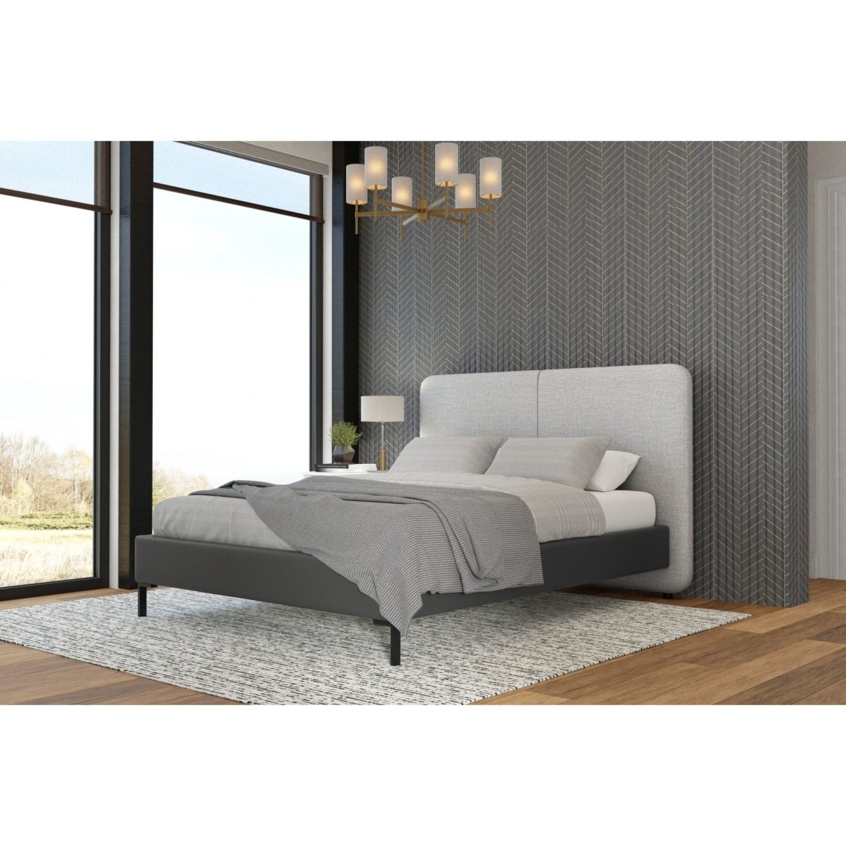 Alpine Furniture Walden Platform Bed