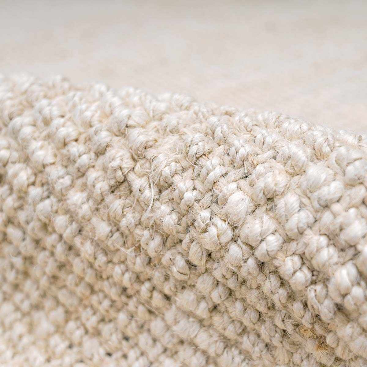 Hauteloom Ambel Cream Jute Rug - lily & onyx