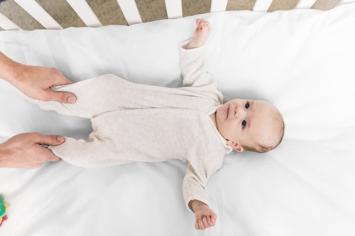 American Blossom Linens Organic Cotton Crib Sheet | Soft, Breathable & Made in the USA