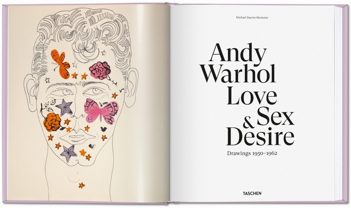 TASCHEN Andy Warhol. Love, Sex, and Desire. Drawings 1950–1962 (German, French, English) - lily & onyx