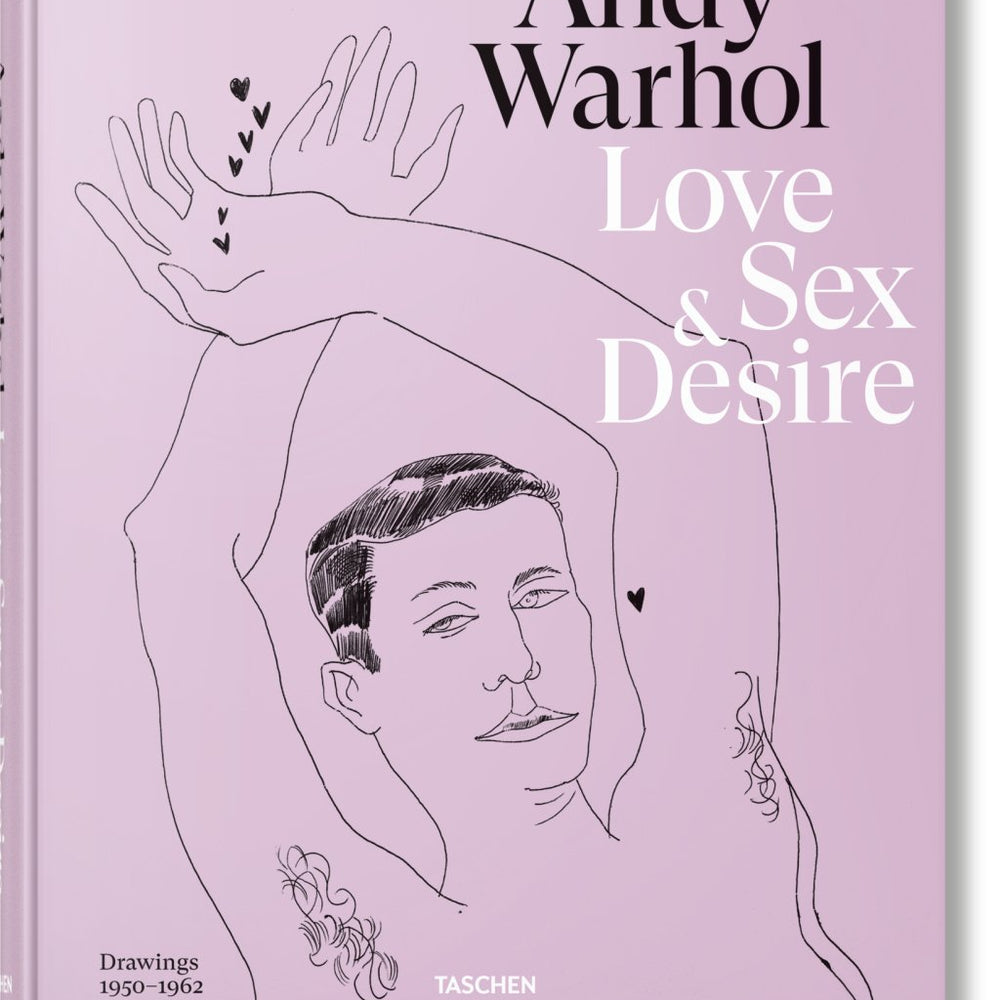 TASCHEN Andy Warhol. Love, Sex, and Desire. Drawings 1950–1962 (German, French, English) - lily & onyx