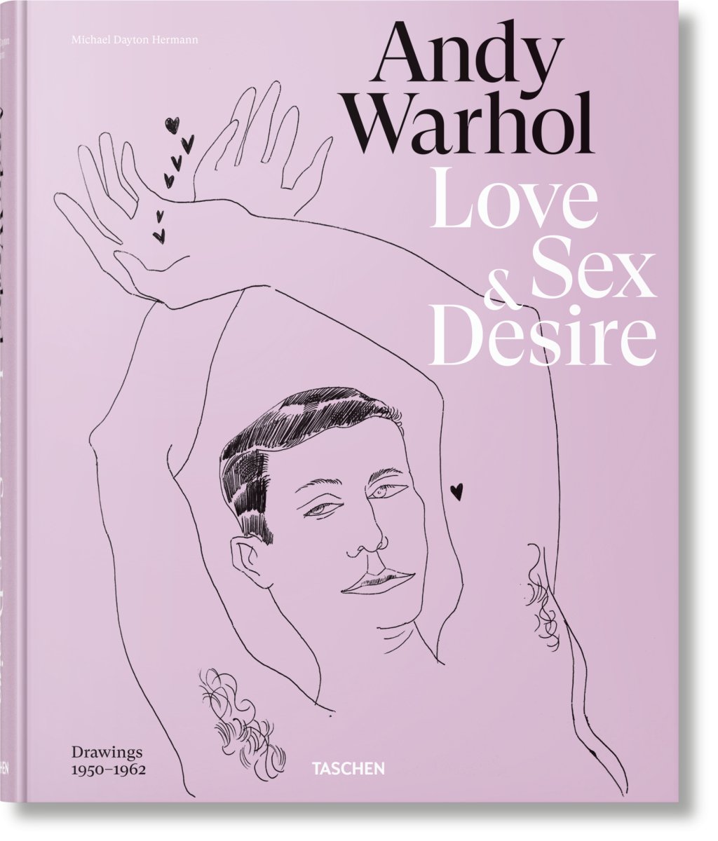 TASCHEN Andy Warhol. Love, Sex, and Desire. Drawings 1950–1962 (German, French, English) - lily & onyx