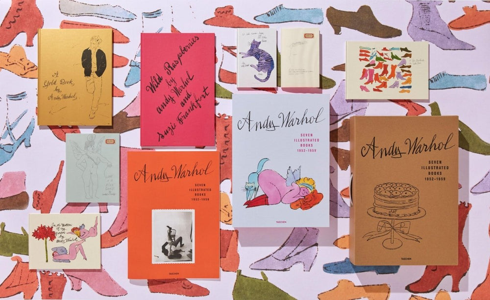 
                      
                        TASCHEN Andy Warhol. Seven Illustrated Books 1952–1959 (German, French, English) - lily & onyx
                      
                    