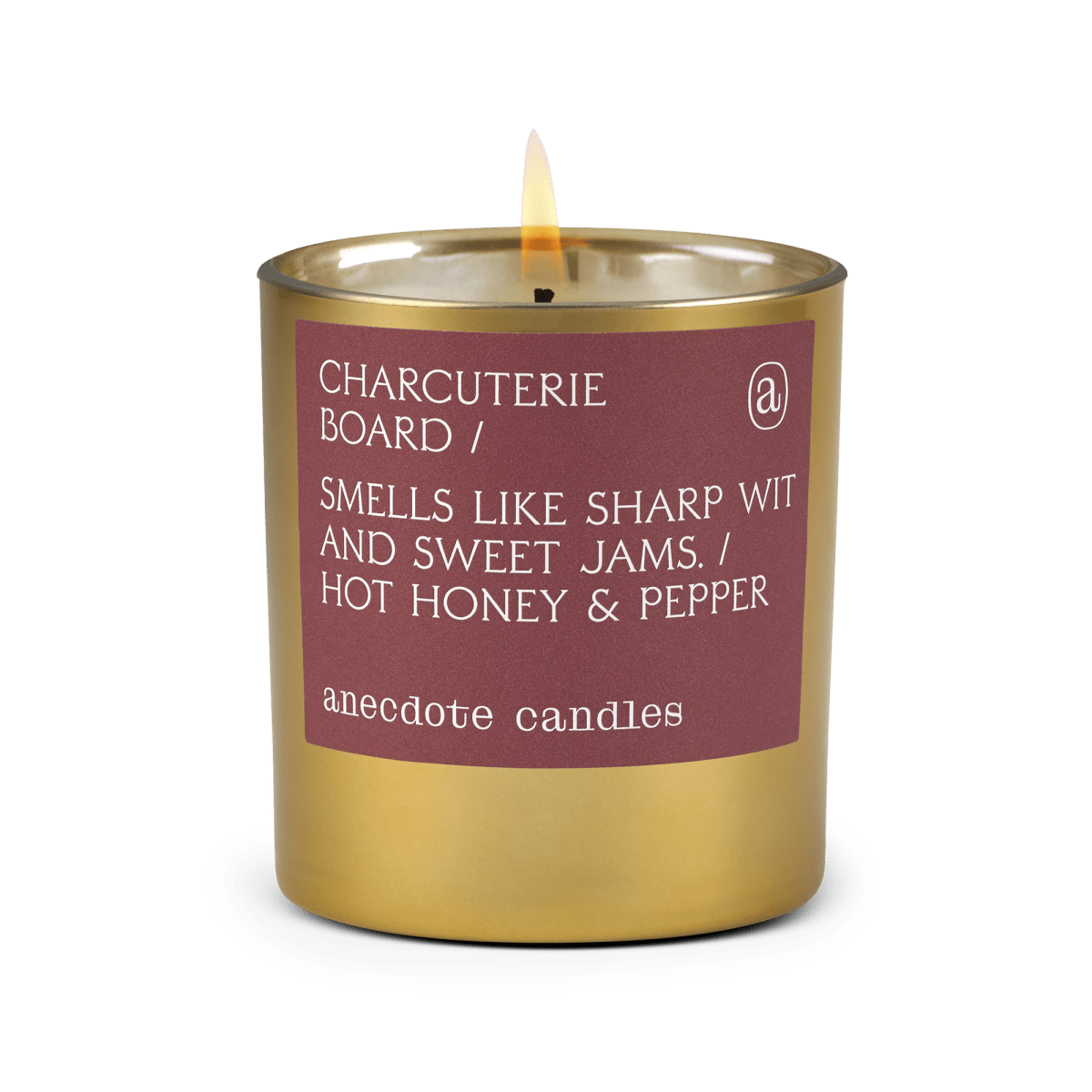 Anecdote Candles Charcuterie Board Soy Candle | Hot Honey & Pepper Scented Candle
