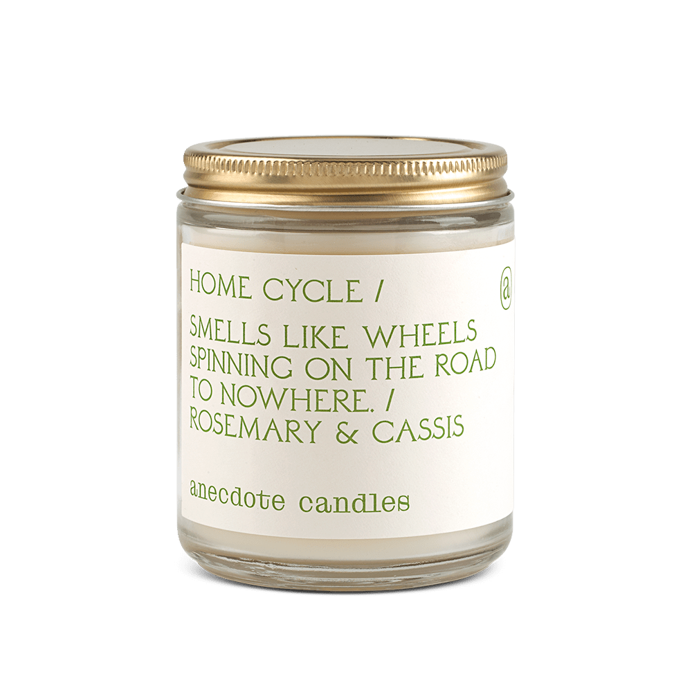 Anecdote Candles Cycling Candle - Energizing Bergamot & Rosemary Scent