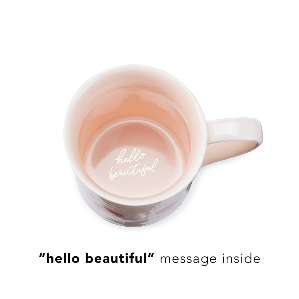 
                      
                        Pinky Up Tea Annette: Hello Beautiful Ceramic Tea Mug & Infuser, 12oz - lily & onyx
                      
                    