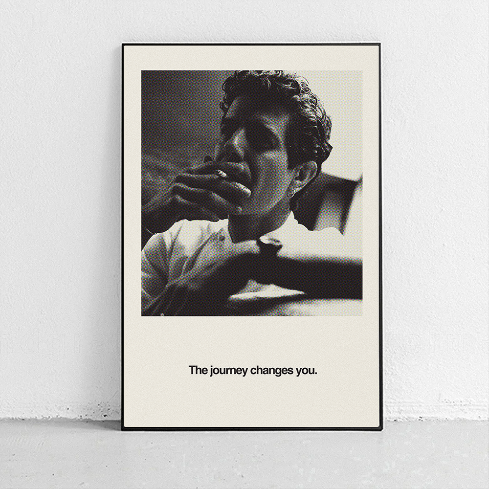 Anthony Bourdain - Icon Collection Art Print
