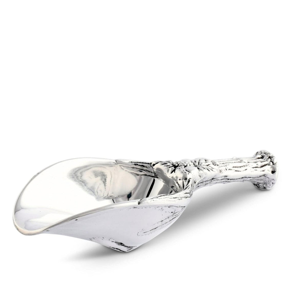 Arthur Court Designs Antler and Oak Leaf Ice Scoop - lily & onyx