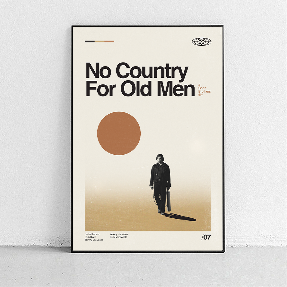 No Country For Old Men - Coen Brothers Art Print
