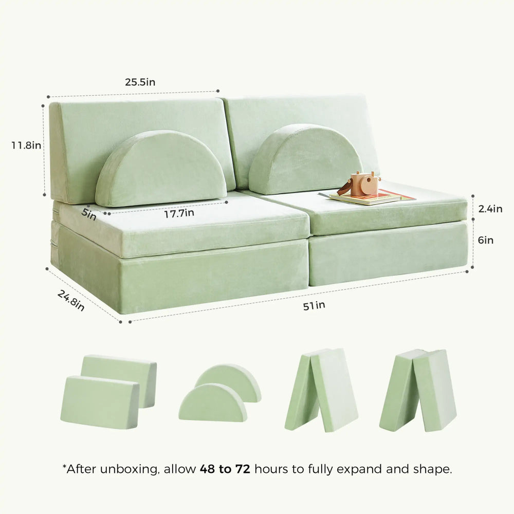 
                      
                        Tiny Land Anyway Couch - Avocado Green - lily & onyx
                      
                    