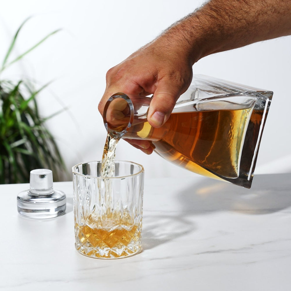 
                      
                        True Apex 26 oz Spirit Decanter with Crystal Stopper - lily & onyx
                      
                    