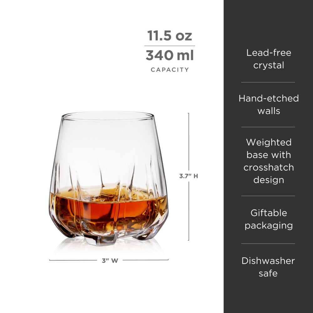 
                      
                        Viski Apollo Crystal Tumbler - lily & onyx
                      
                    