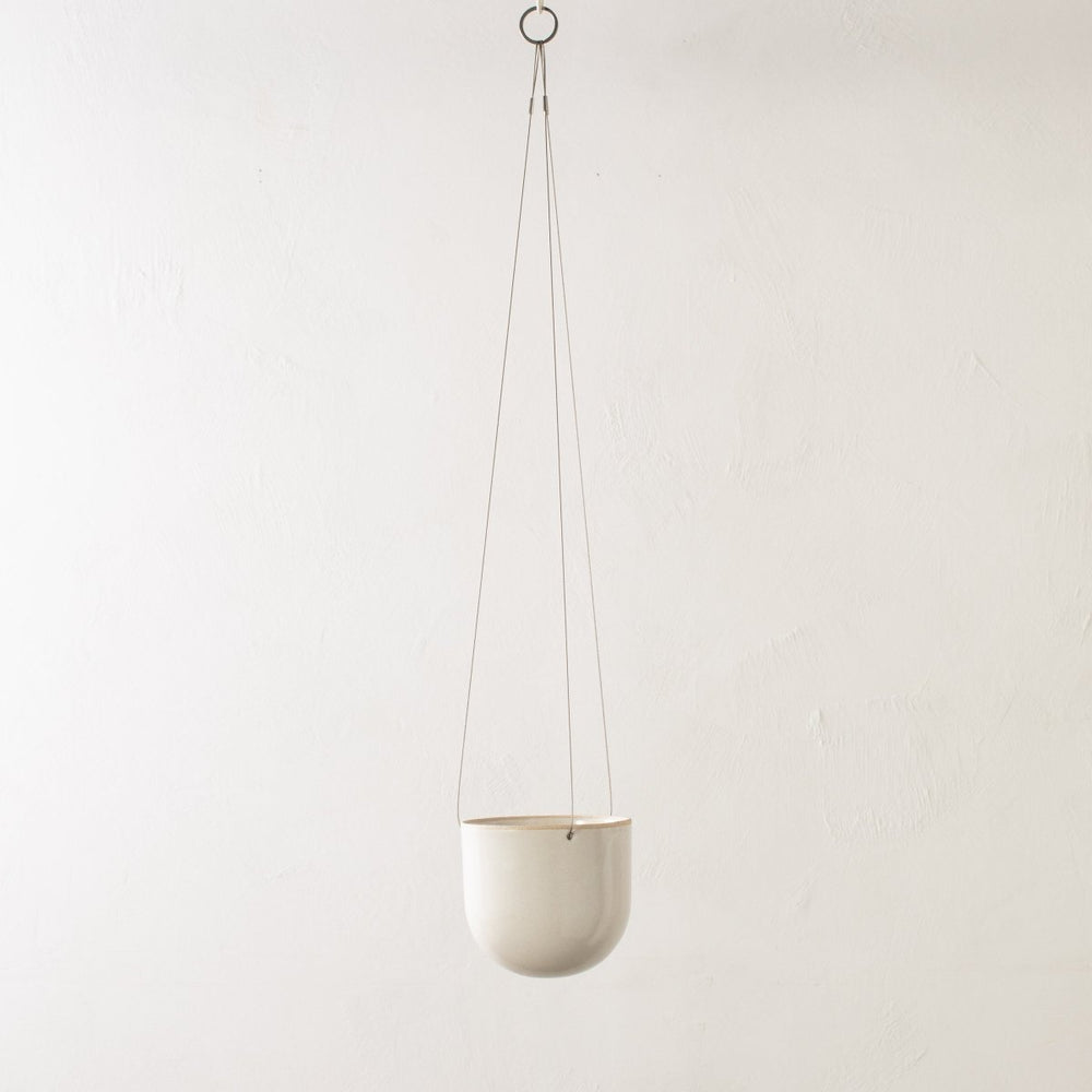 CONVIVIAL Arched Hanging Planter No. 1 | Glazed Stoneware - lily & onyx