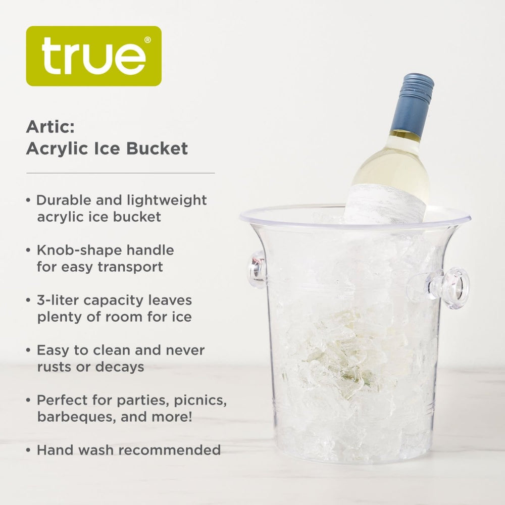 
                      
                        True Arctic Acrylic Wine Bottle Ice Bucket in Clear - lily & onyx
                      
                    