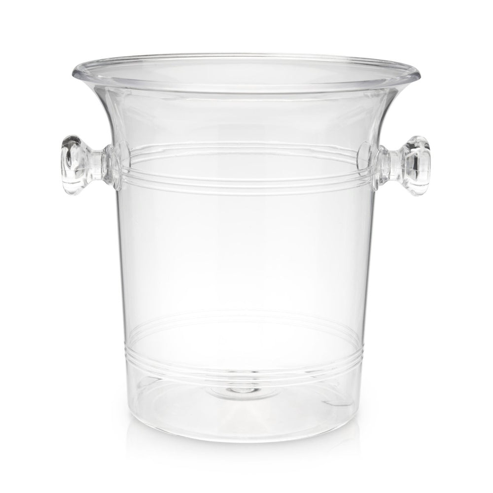 True Arctic Acrylic Wine Bottle Ice Bucket in Clear - lily & onyx