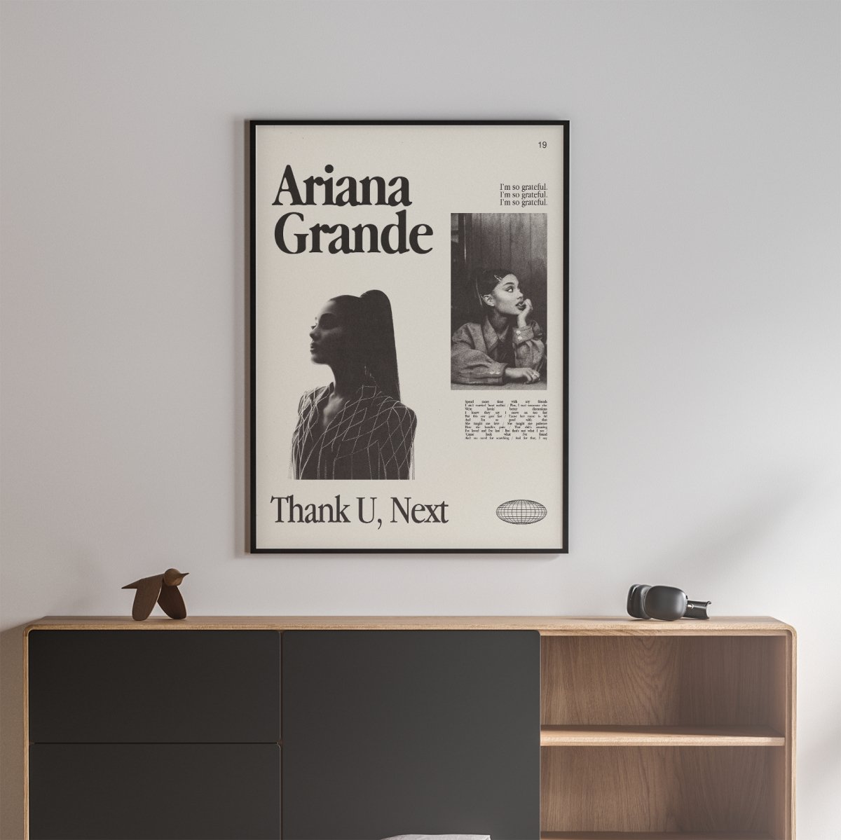 Sandgrain Studio Ariana Grande - Thank U, Next - lily & onyx