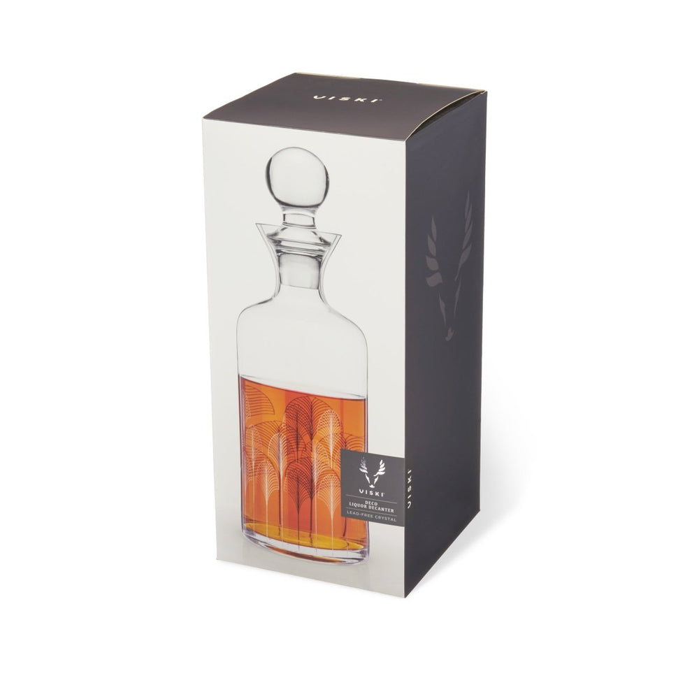 
                      
                        Viski Art Deco Crystal Decanter - lily & onyx
                      
                    