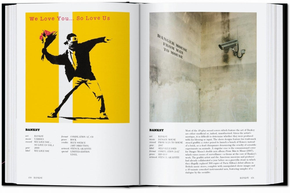 
                      
                        TASCHEN Art Record Covers. 40th Ed. (German, French, English) - lily & onyx
                      
                    