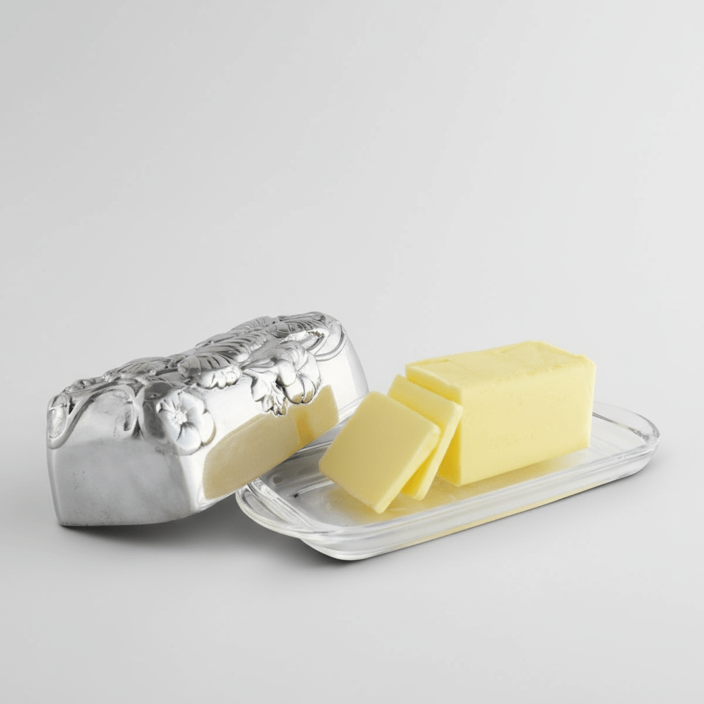Arthur Court Designs Butterfly Butter Dish