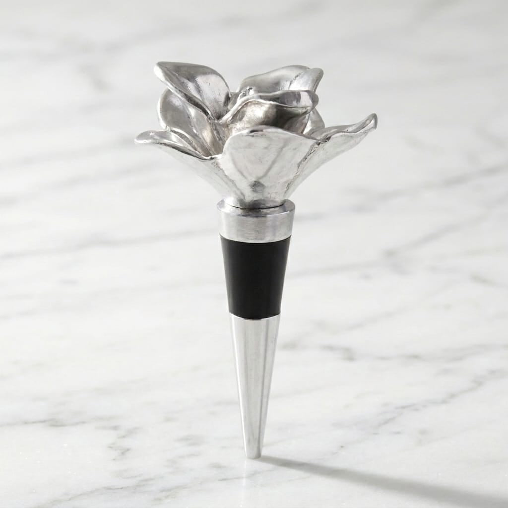 Arthur Court Designs Magnolia Wine Bottle Stopper