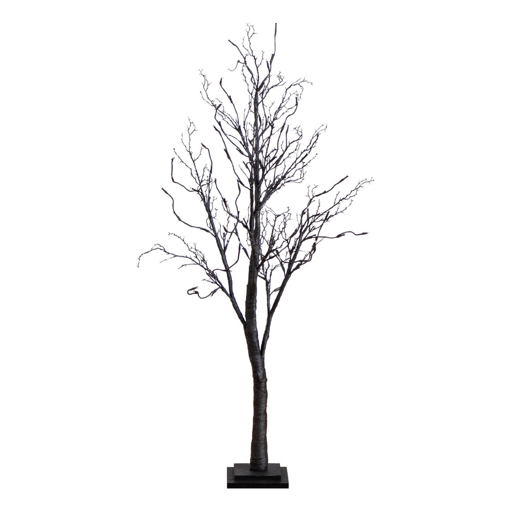 
                      
                        4’ Pre-Lit Halloween Deluxe Black Twig Artificial Fall Tree with 81 Orange & Purple LED Lights
                      
                    
