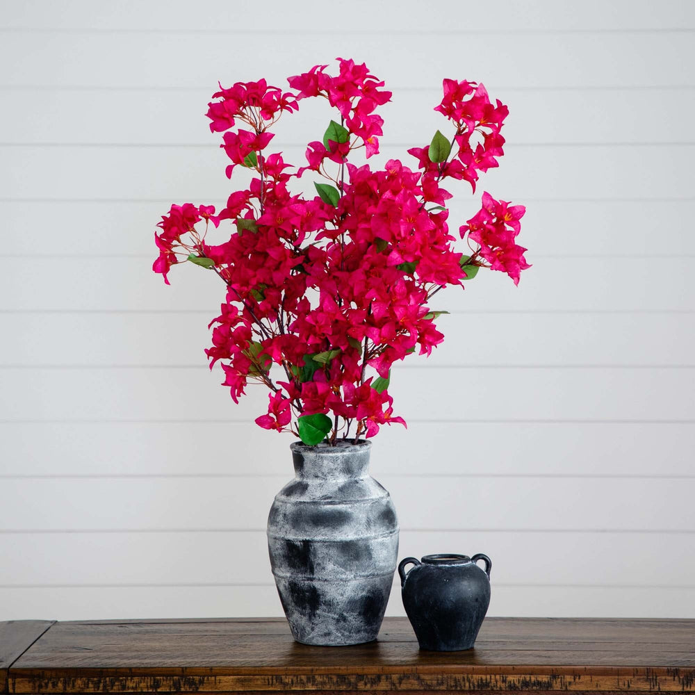 
                      
                        47" Artificial Bougainvillea Flower Stems, Set of 3
                      
                    