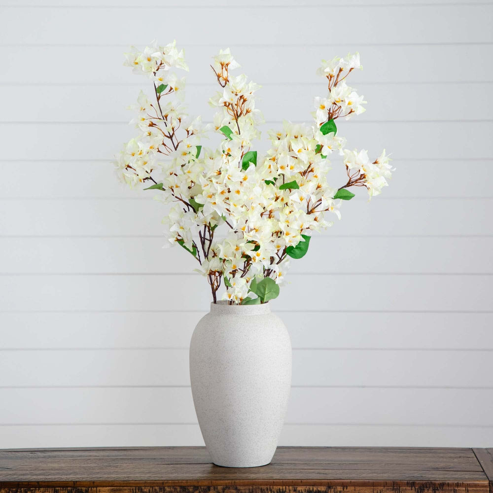 
                      
                        47" Artificial Bougainvillea Flower Stems, Set of 3
                      
                    