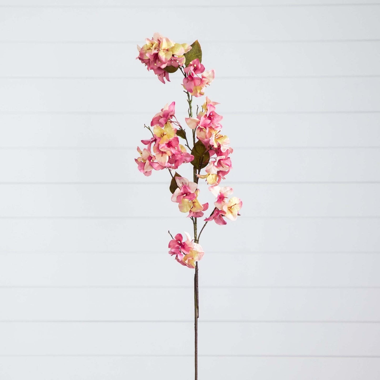 47" Artificial Bougainvillea Flower Stems, Set of 3