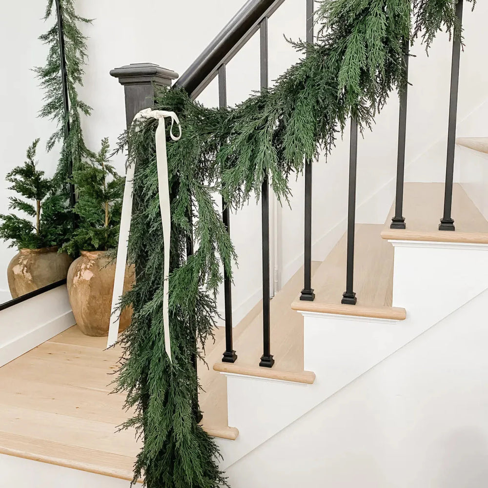 
                      
                        60” Artificial Cedar Garland
                      
                    