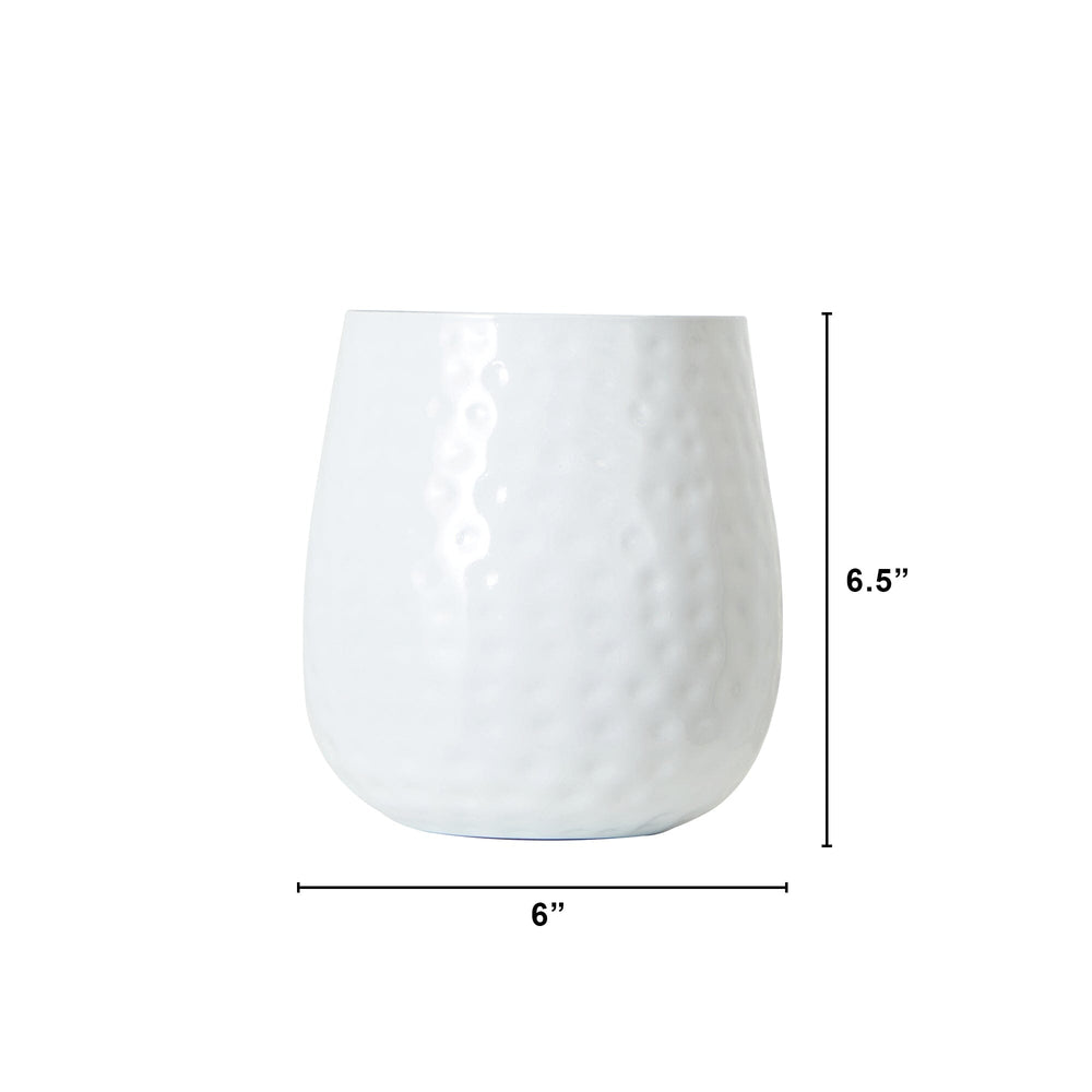 
                      
                        Oval Shaped Iron Plant Pot, 6.5"
                      
                    