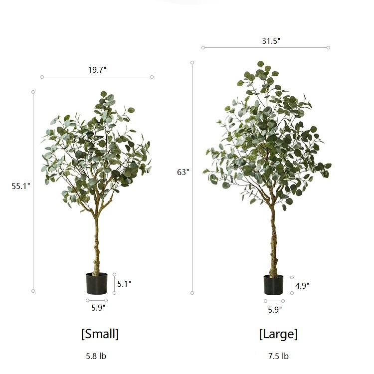 
                      
                        Artificial Eucalyptus Tree In Pot
                      
                    