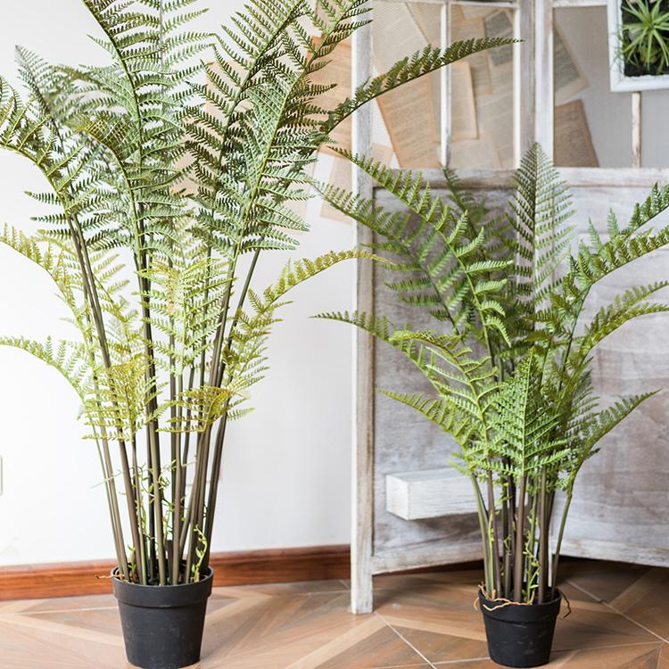 RusticReach Artificial Faux Cyathea Tree In Pot - lily & onyx