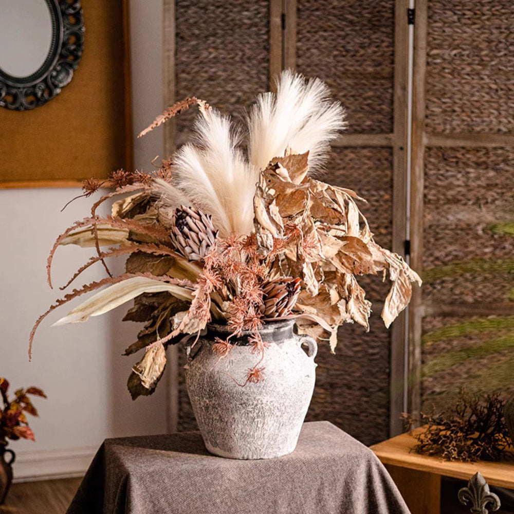 
                      
                        RusticReach Artificial Faux Dry Leaf Bouquet Fall Stems - lily & onyx
                      
                    