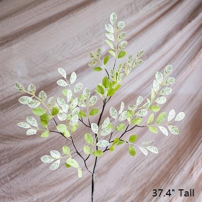 
                      
                        RusticReach Artificial Faux Plant Fresh Spring Leaf Stem 37" Tall - lily & onyx
                      
                    