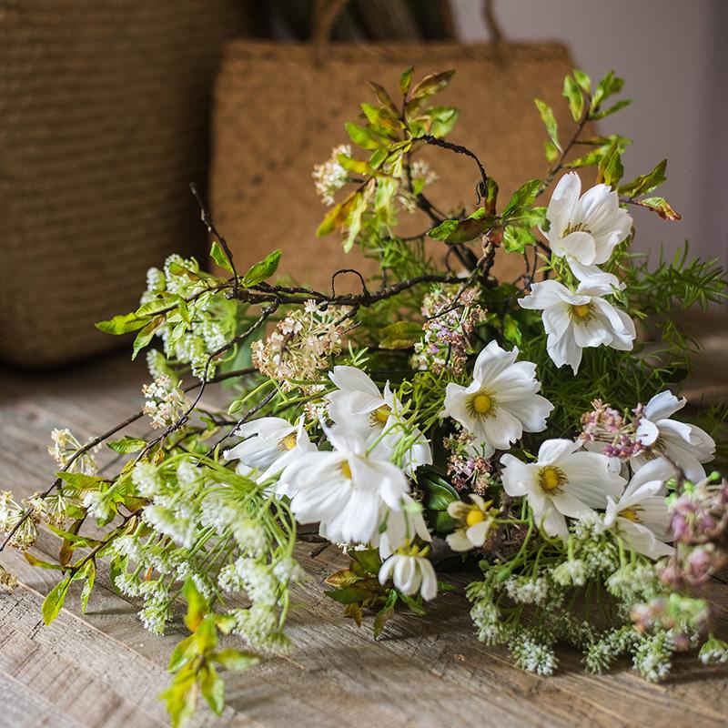 
                      
                        Artificial Flower Bouquet Spring Daisy Greenery Mix 24" Tall
                      
                    