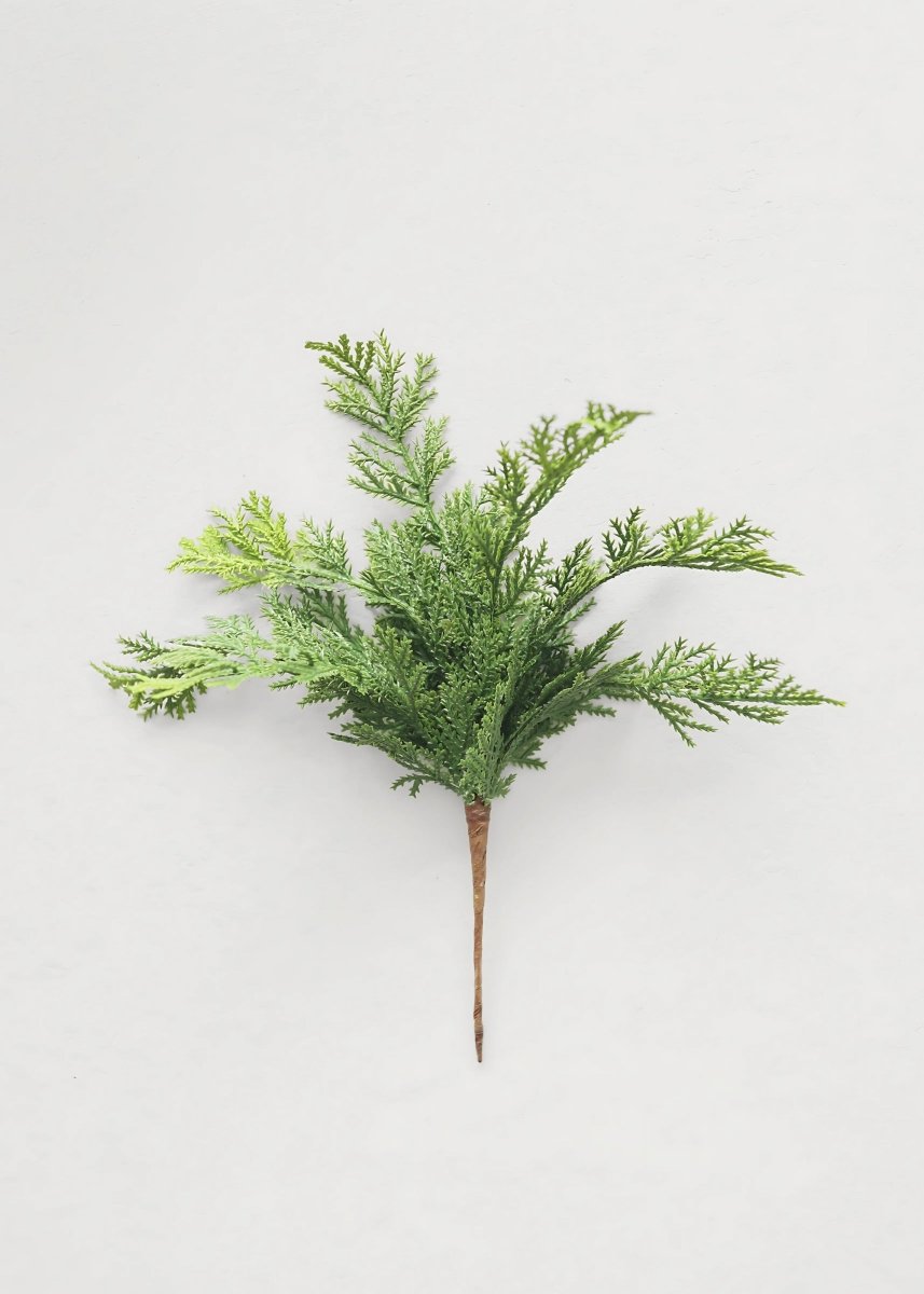 Afloral Artificial Natural Touch Cedar Pine - 10" - lily & onyx
