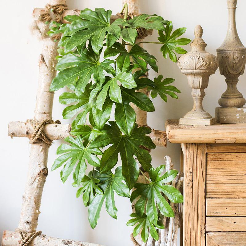 Artificial Plant Fatsia Leaf Vines 32