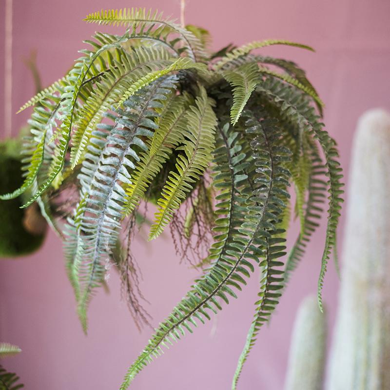 
                      
                        Artificial Faux Hanging Fern Plant
                      
                    