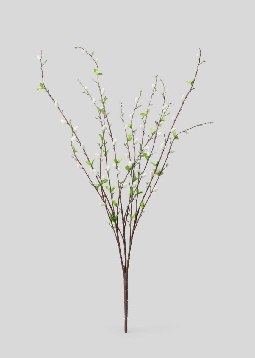 Afloral Artificial Pussy Willow Spray - 37" - lily & onyx