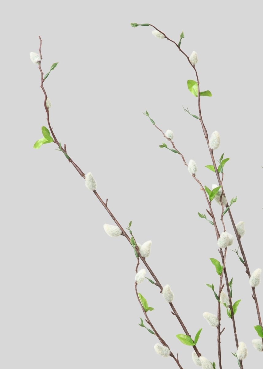 Afloral Artificial Pussy Willow Spray - 37" - lily & onyx