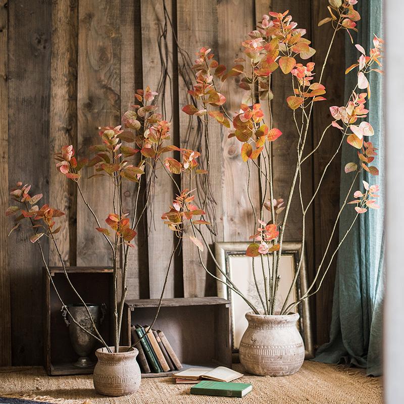 RusticReach Artificial Silk Bauhinia Tree In Pot - lily & onyx