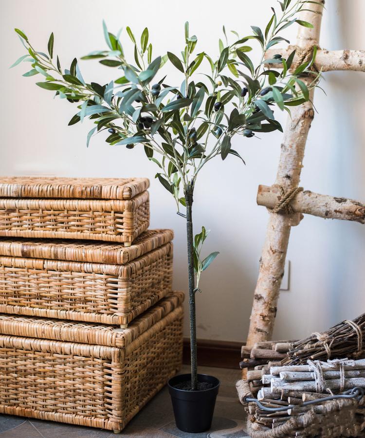 
                      
                        RusticReach Artificial Silk Faux Olive Tree In Pot - lily & onyx
                      
                    