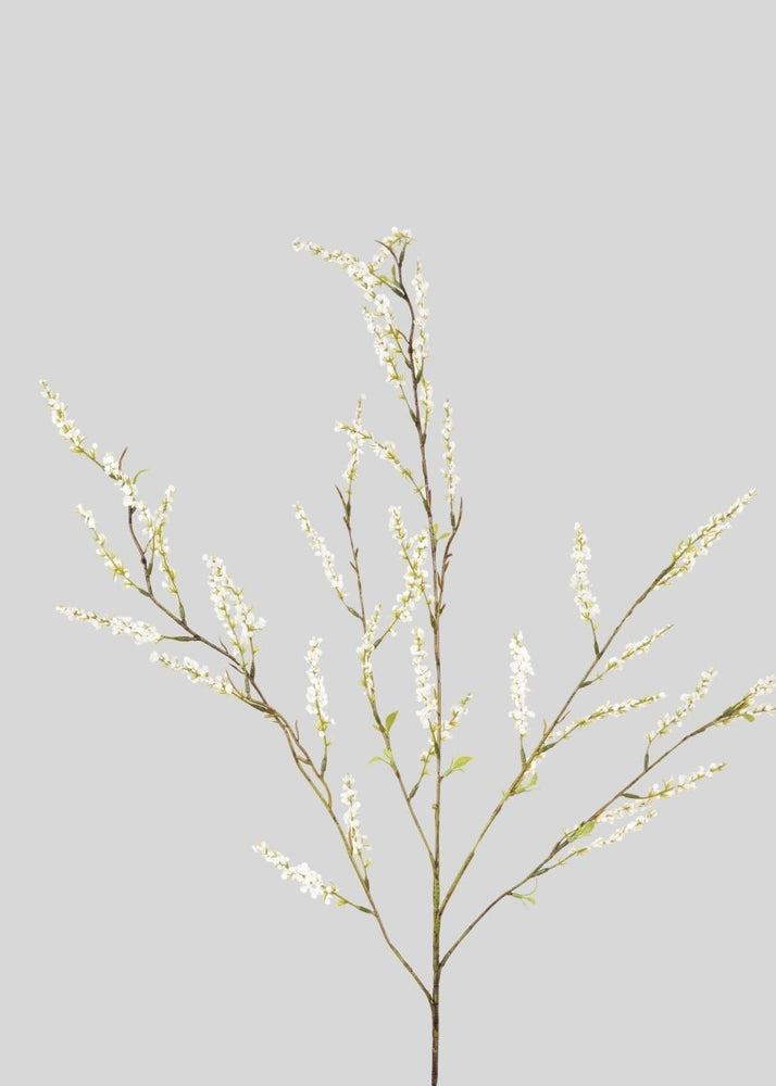 
                      
                        Afloral Artificial Spirea Wildflower Branch in White - 39.5" - lily & onyx
                      
                    