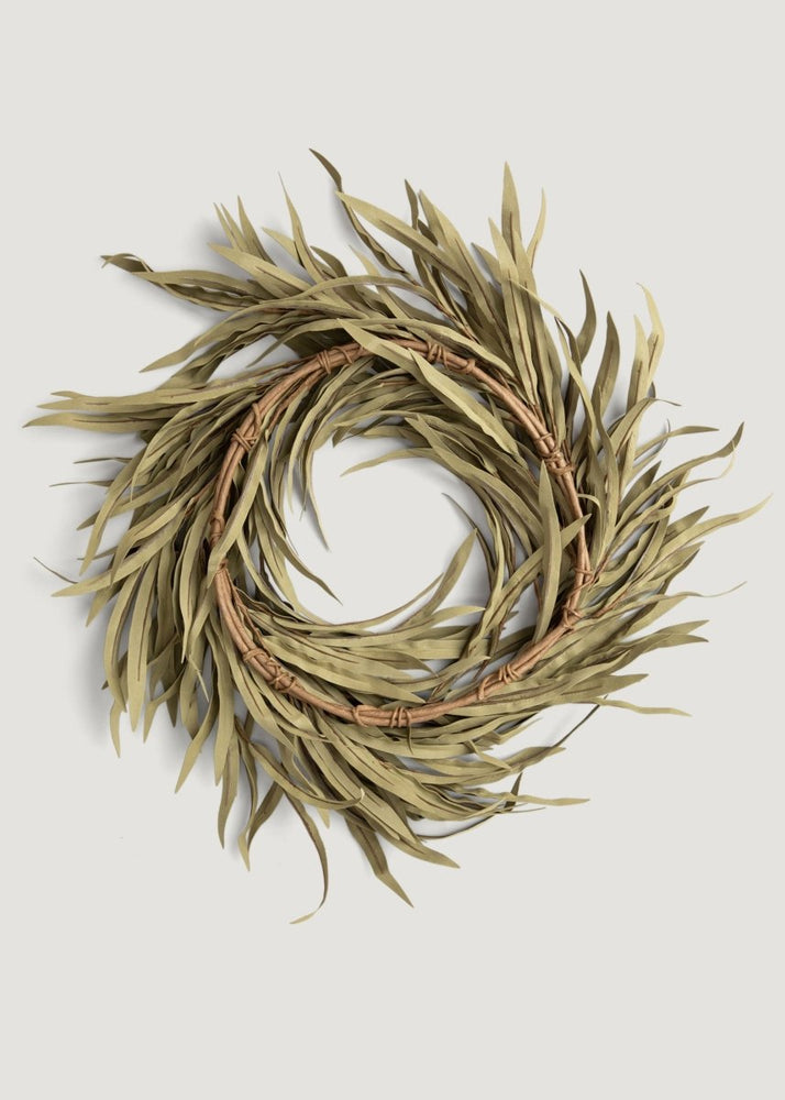 
                      
                        Afloral Artificial Willow Leaf Greenery Wreath - 17.5" - lily & onyx
                      
                    